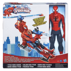 Hasbro Figurine 30 Cm + Hélico