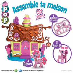 My Little Pony Pop Playset - La Confiserie De Pinkie Pie