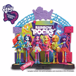 My Little Pony Scène De Concert + Pinkie Pie