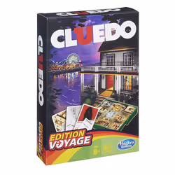 Hasbro Gaming Cluedo Édition voyage