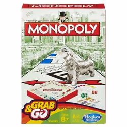 Hasbro Gaming Monopoly Grab & Go Jeu de société Simulation économique