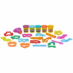 Play-Doh Boîte Creativité, 3 an(s), Plastique, Pâte à modeler, Multicolore, 23 pièce(s)