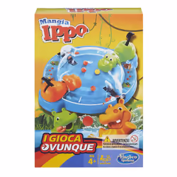 Hasbro Gaming Hungry Hungry Hippos Grab and Go Grab & Go Jeu de société Motricité fine (dextérité)