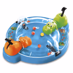Hasbro Gaming Hungry Hungry Hippos Grab and Go Grab & Go Jeu de société Motricité fine (dextérité) - Vue supplémentaire 5