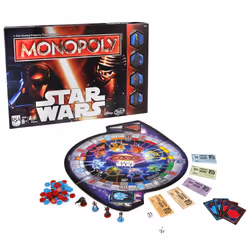 Hasbro Star Wars - Monopoly, unisexe, Plastique, Multicolore, Disney - Star Wars, 01-07-2015, Chine