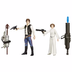 Hasbro Star Wars E7 - Assortiment Pack 2 Figurines 10 cm, 4 an(s), Star Wars, Multicolore, Plastique