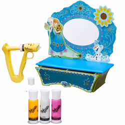 Hasbro La Reine Des Neiges - Doh Vinci - Coiffeuse, 6 an(s), Plastique, Multicolore, 7 pièce(s)