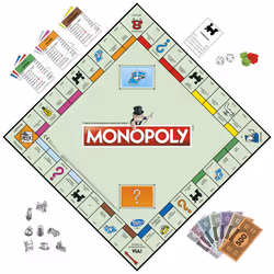 Monopoly , Jeu de société, Simulation économique, 8 an(s), Jeu familial