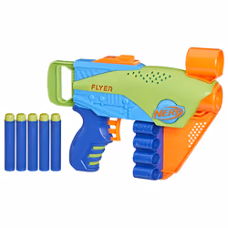 Nerf Elite Jr Flyer, Blaster jouet, 6 an(s), 99 an(s), 246 g