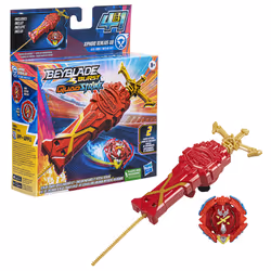 Beyblade Burst QuadStrike Xcalius Power Speed Launcher Pack