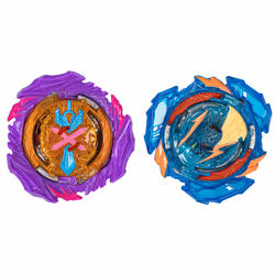 Beyblade Burst QuadStrike Ultimate Evo Valtryek And Divine, Couvercle de toupie de combat, 8 an(s)