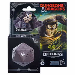 Dungeons & Dragons Dicelings, figurine de collection D&D ours-hibou