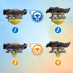 Beyblade Burst QuadStrike Set de combat Light Ignite - Vue supplémentaire 10