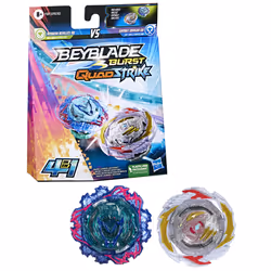 Beyblade Burst QuadDrive Gambit Dragon And Qs Ambush Achi, Couvercle de toupie de combat, 8 an(s)