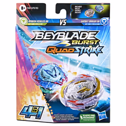 Beyblade Burst QuadDrive Gambit Dragon And Qs Ambush Achi