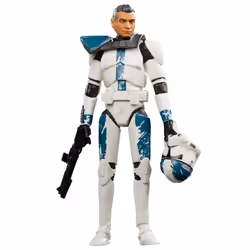 Star Wars Vintage Collection, Clone Captain Howzer, 4 an(s), Noir, Bleu, Blanc, Plastique