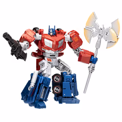 Transformers Studio Series Voyager 03 Gamer Edition Optimus Prime, 8 an(s), Plastique, Bleu, Rouge, Argent, 250 g