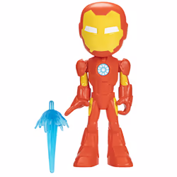 Marvel Spidey et ses Amis Extraordinaires Figurine Iron Man géante, 3 an(s), Marvel, Rouge, Jaune