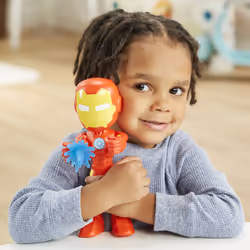 Marvel Spidey et ses Amis Extraordinaires Figurine Iron Man géante - Vue supplémentaire 13