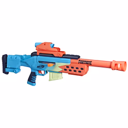 Nerf Fortnite Storm Scout, blaster avec viseur , chargeur à 6 fléchettes, 6 fléchettes Elite, mécanisme à verrou, Blaster jou ...