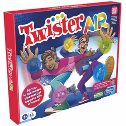 Hasbro Gaming Twister Air, Jeu de société, Fête, 8 an(s), Jeu familial