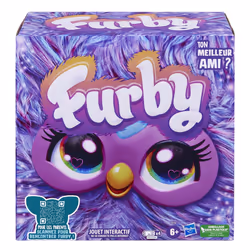 Furby violet peluche interactive