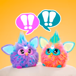 Furby violet peluche interactive