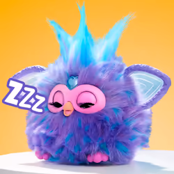 Furby violet peluche interactive