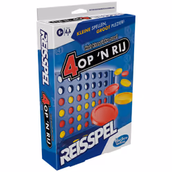 Hasbro Gaming 4 op een rij Reisspel, Jeu de société, Famille, 6 an(s)
