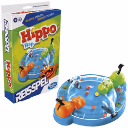 Hasbro Gaming Hippos gloutons édition Voyage, 6 an(s)