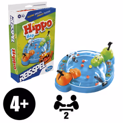 Hasbro Gaming Hippos gloutons édition Voyage - Vue supplémentaire 6