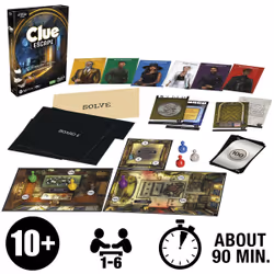 Cluedo Clue Escape: The Midnight Hotel Cluedo Escape 90 min Jeu de société Détective