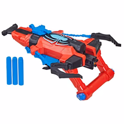 Nerf Marvel Spider-Man Blaster Double attaque, Gant lanceur de toile d'araignée jouet, 5 an(s)