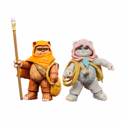 Star Wars The Vintage Collection Wicket & Kneesaa, 4 an(s), Star Wars: Ewoks, Multicolore