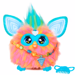 Furby corail peluche interactive, Personnage de dessin animé, 6 an(s), Interactif, Sonore, AA