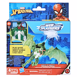 Marvel Spider-Man Epic Hero Series Web Splashers Green Symbiote Hydro-Ailes