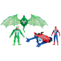 Marvel Spider-Man , Epic Hero Series Web Splashers, coffret figurine avec véhicule