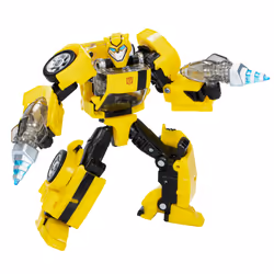 Transformers Generations Legacy United Deluxe Class Animated Bumblebee, 8 an(s), Plastique, Noir, Jaune