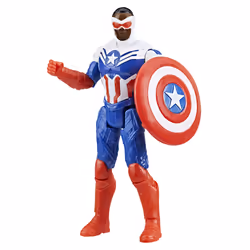 Marvel Avengers Epic Hero Series Captain America, 4 an(s), Bleu, Rouge, Blanc, Plastique