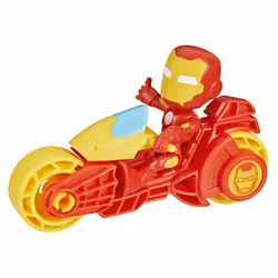Marvel Spidey et ses Amis Extraordinaires Iron Man et moto