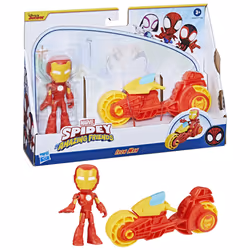 Marvel Spidey et ses Amis Extraordinaires Iron Man et moto