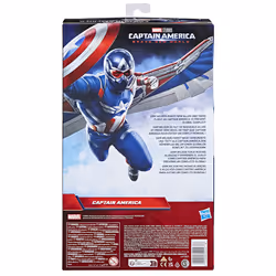Hasbro Marvel Studios Captain America Brave New World Titan Hero Series Captain America Deluxe - Vue supplémentaire 5