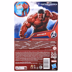 Hasbro Marvel Avengers Epic Hero Series Captain America: Brave New World Red Hulk - Vue supplémentaire 4