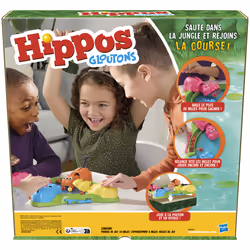 Hasbro Gaming Hippos Gloutons