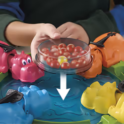 Hasbro Gaming Hungry Hungry Hippos Jeu de société Fête - Vue supplémentaire 10