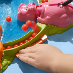 Hasbro Gaming Hungry Hungry Hippos Jeu de société Fête - Vue supplémentaire 8