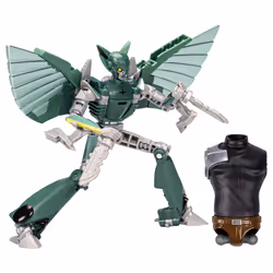 Transformers Earthspark Deluxe Class Nightshade, 6 an(s), Plastique, Noir, Vert, Gris