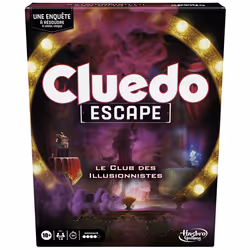 Cluedo Escape : Le Club des Illusionnistes, Jeu de société, Echapper, 10 an(s)