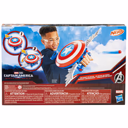 Hasbro Marvel Studios Captain America Brave New World NERF Blaster Skyshot - Vue supplémentaire 6