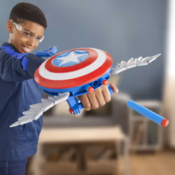 Hasbro Marvel Studios Captain America Brave New World NERF Blaster Skyshot - Vue supplémentaire 7
